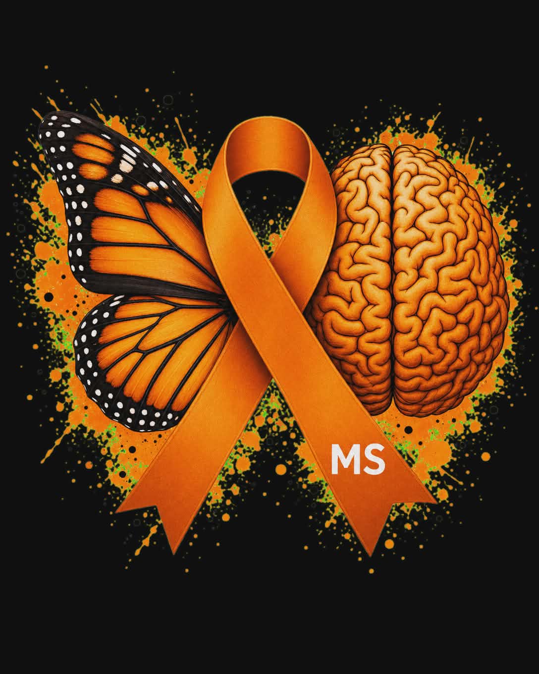 MS Monarch Soilders Wing/Brain Beanie