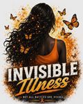 MS Monarch Soldiers Invisible Illness Yoga Mat, lady