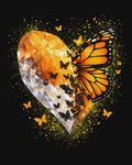 MS Monarch Soliders Diamond Heart Bag