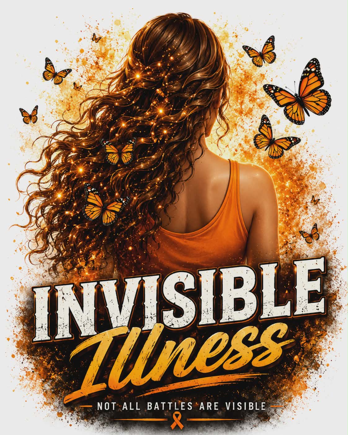 MS Monarch Soldiers Invisible Illness Shirt